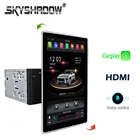 Автомобильный DVD-плеер Tesla Carplay HDMI IPS DSP, 12,8 дюйма, PX6, Android 9,0, 4 Гб + 64 ГБ, GPS-карта, RDS-радио, Wi-Fi, Bluetooth 5,0, для универсального Nissan