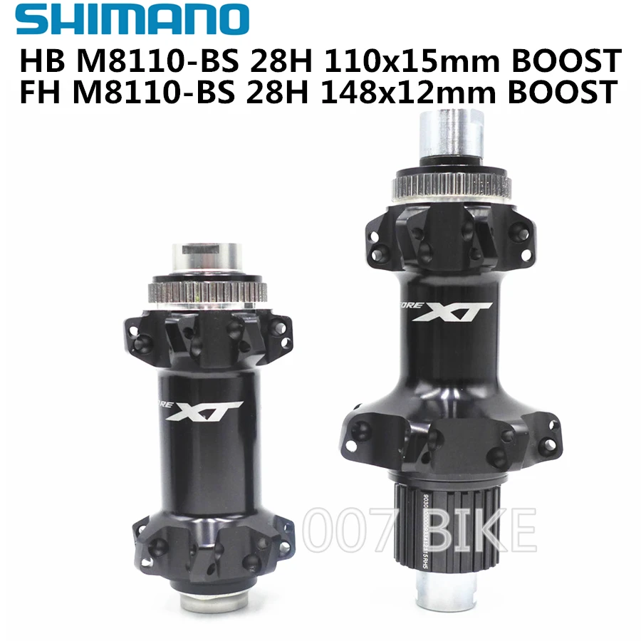 Ступица SHIMANO DEORE XT M8110 FH BH M8100 ступица Shimano 12 s HUB 32H Центральный замок 142x12 мм 100x15 -
