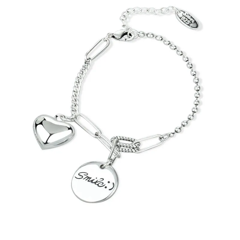 

Женский вечерние из серебра 925 пробы, с подвеской в виде сердца