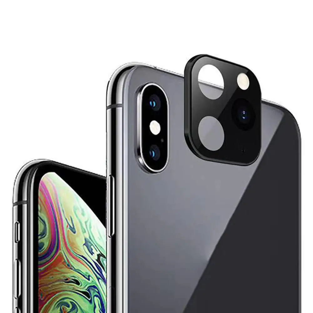 Закаленное стекло для iPhone 11 Pro крышка объектива камеры Apple X XS MAX задняя из