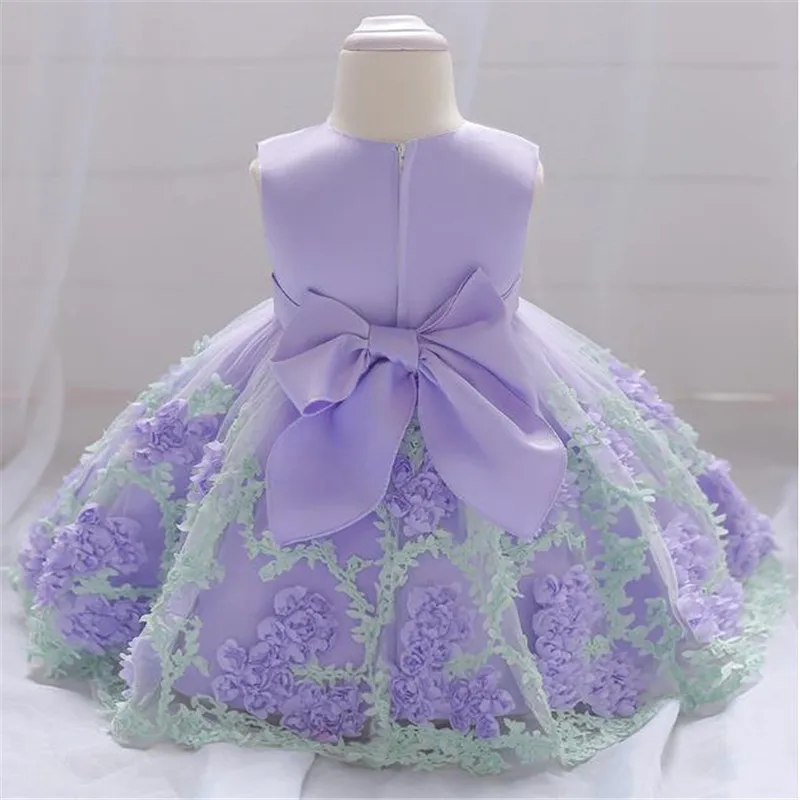 

Little Child Dress Birthday Tutu Dress for Girls Dress Floral Lace Clothing Kids Christmas Vestidos