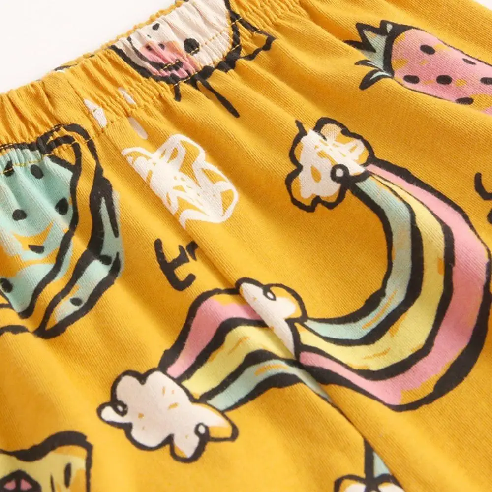 

Newborn Baby Boys Girls Clothes Sets Winter Long Sleeves Cartoon Printing Patchwork Pullover Tops+Pants Casual Home Outfit RL2