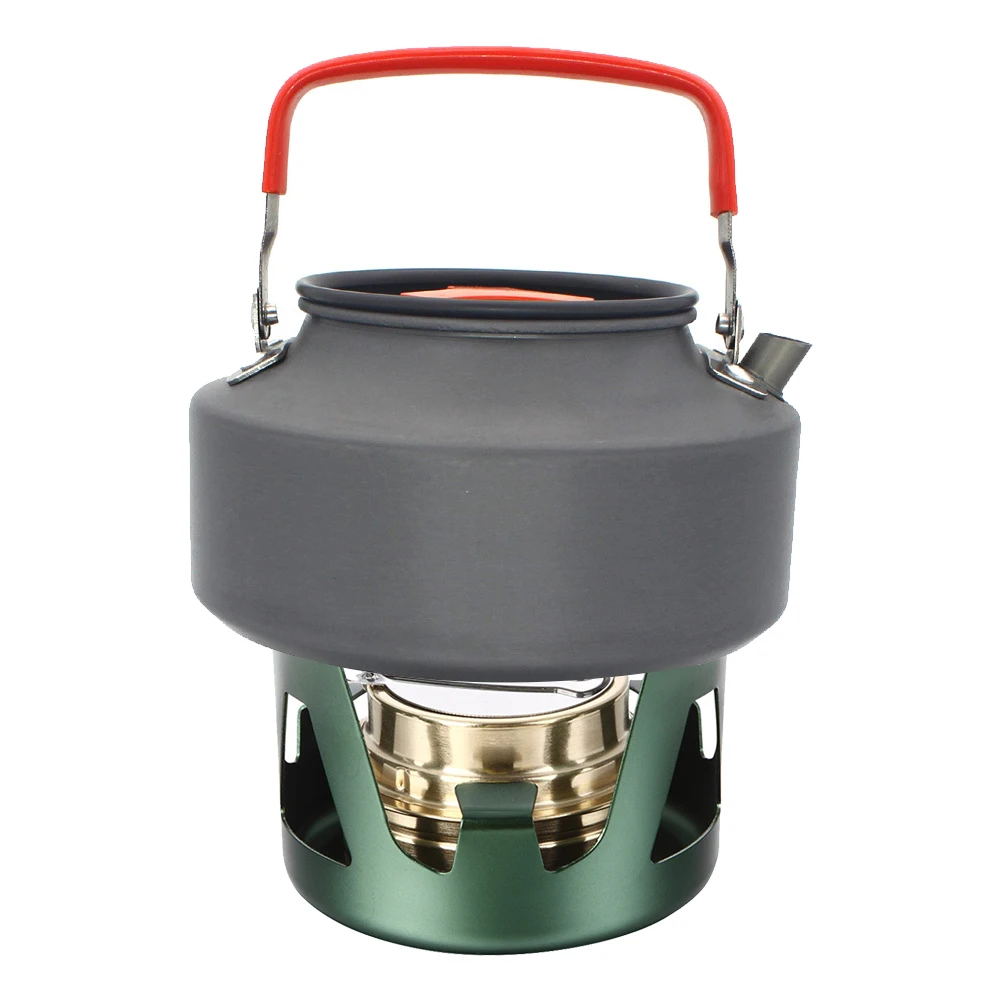 

Outdoor Camping Lightweight Stove with Storage Bag Leak Proof Practical Adjustable Heat For Backpacking Hiking Portable BBQ