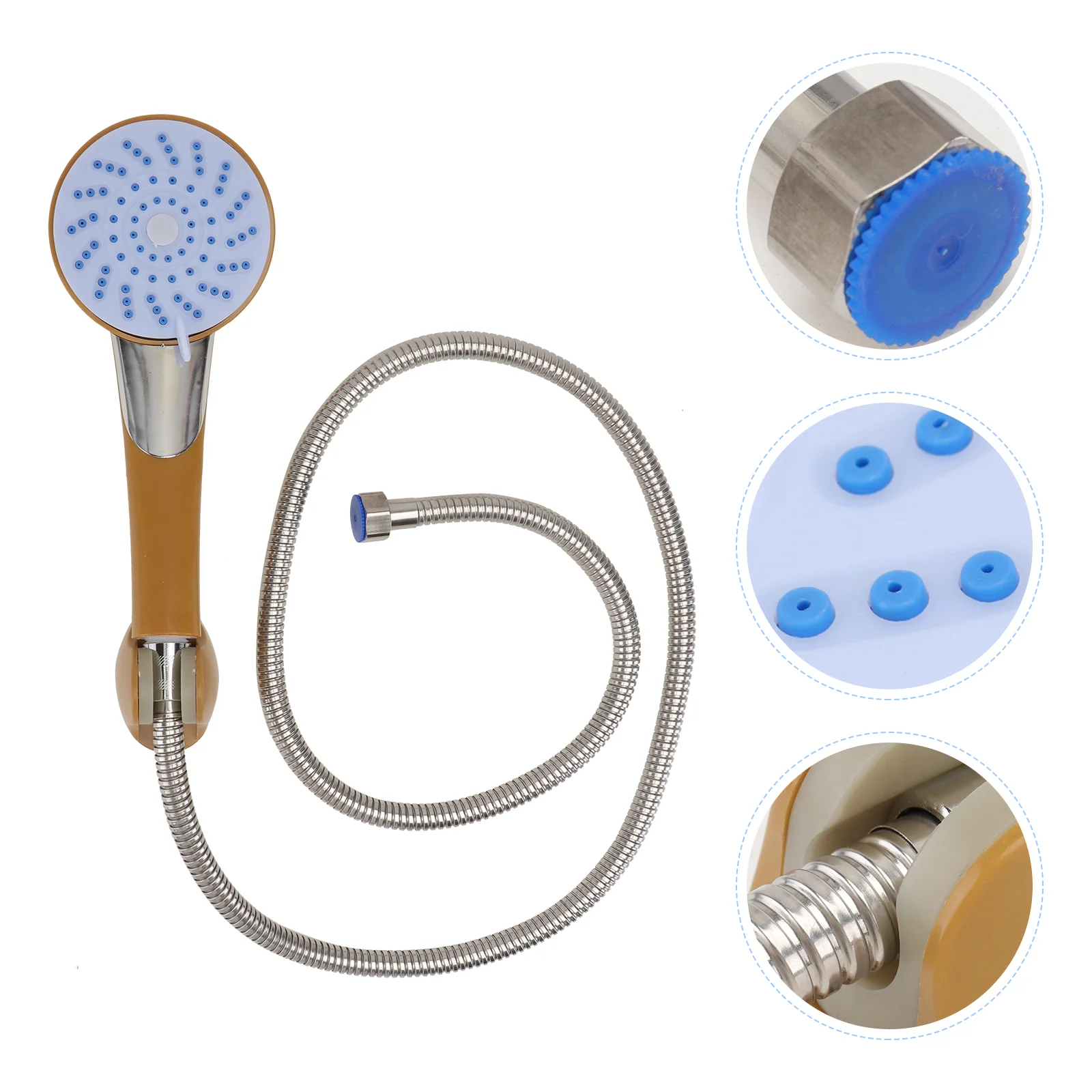 

1 Набор практичных шлангов с распылителем, прочный набор шлангов для ванной