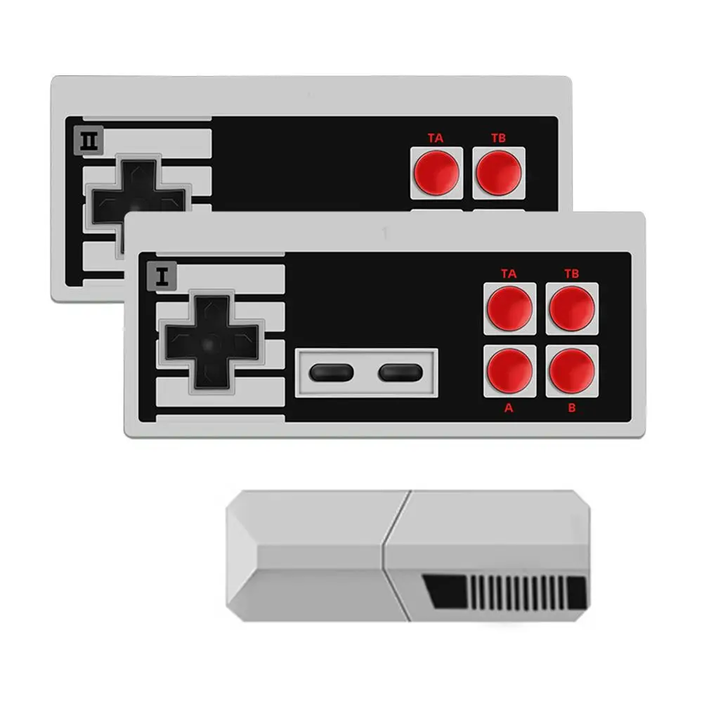 

Y2 Pro Wireless Handle Game Console TV Wireless Double Game Console Built-In 600 Classic Games As Gift For Boys Girls 2021