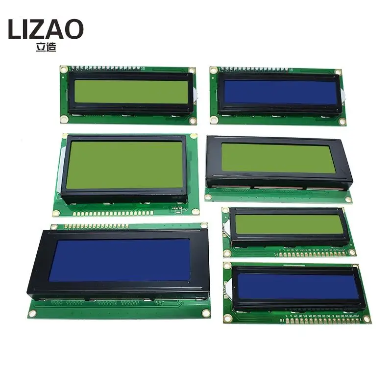 Модуль ЖК-дисплея 1602 LCD 2004 12864 Синий Зеленый экран 16x2 20X4 символьный модуль HD44780