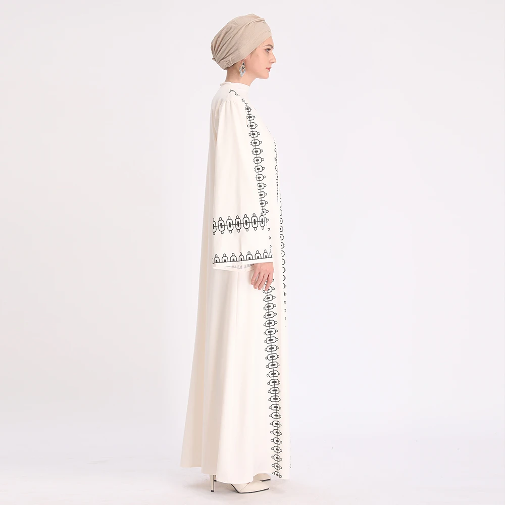 2020 кимоно кардиган абайя Турция хиджаб мусульманское платье Рамадан для женщин