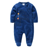 kavkas 2021 baby boys footies long sleeve bebes o neck clothing 0 24m winter cotton newborn pajamas baby clothes roupa de bebe