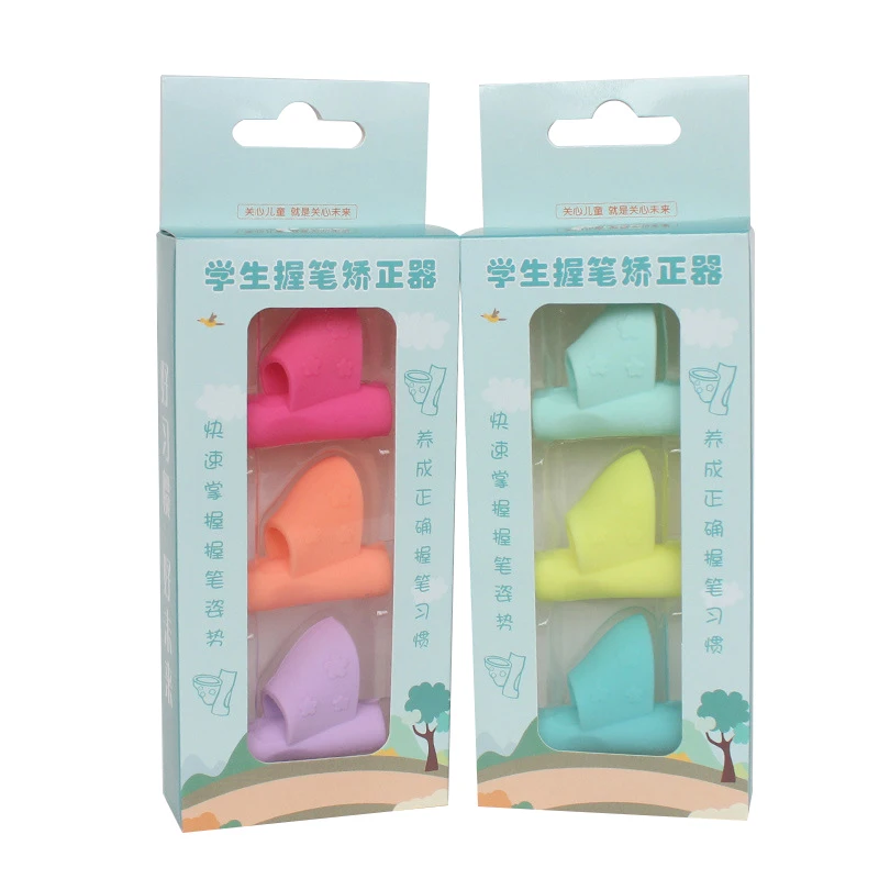 

Aid Grip Posture 3Pcs Pencil Holder Writing Aid Pen Grip Posture Writing Correction Tool Kids Correction Tool