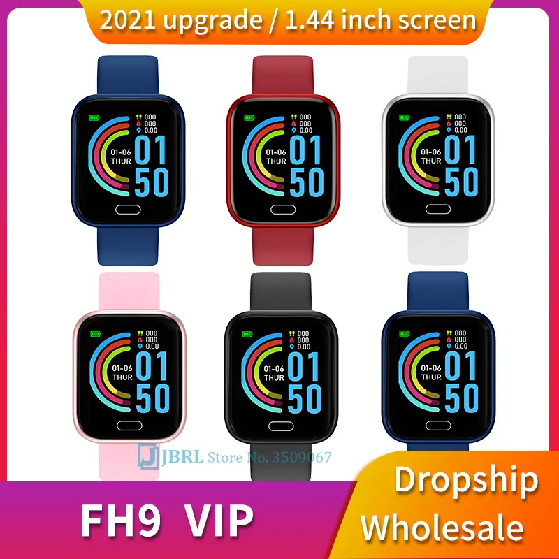 

20PCS Smartwatch Heart Rate Blood Pressure Smart Watch Fitness Tracker Music Control Smart Clock For IOS Android Smart-watch