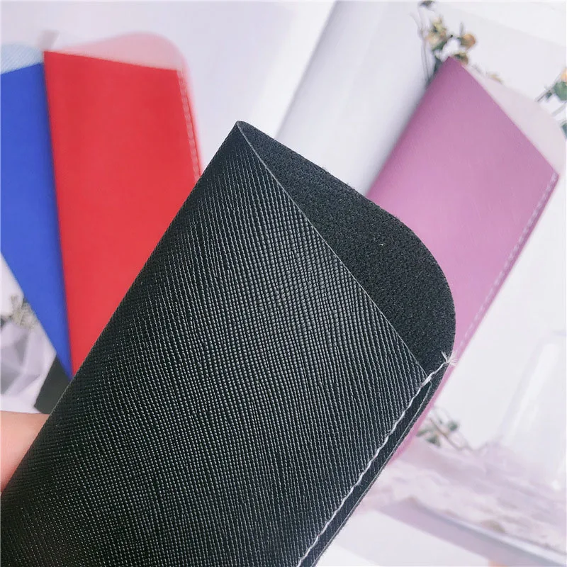 

Fairmarry Sunglasses Protection Resistance Container Unisex Denim Fabric Glasses Box Zipper Eyeglasses Case Glasses Carry Bag
