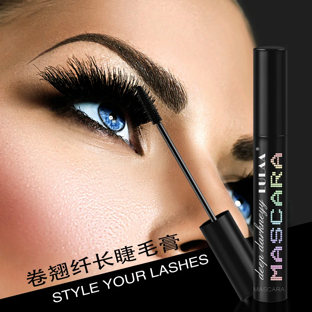 Make up 4D Тушь для ресниц из шелкового волокна Водостойкая тушь густая и прочная 3d