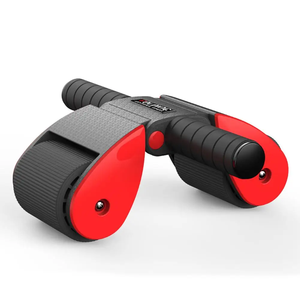 Складное брюшное колесо для брюшной мышцы двойное фитнеса спортивное