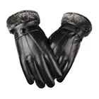Кожаные зимние теплые перчатки мотоциклетные лыжные сноубордические перчатки мужские ветрозащитные для езды на велосипеде лыжах теплые перчатки для взрослых мальчиков