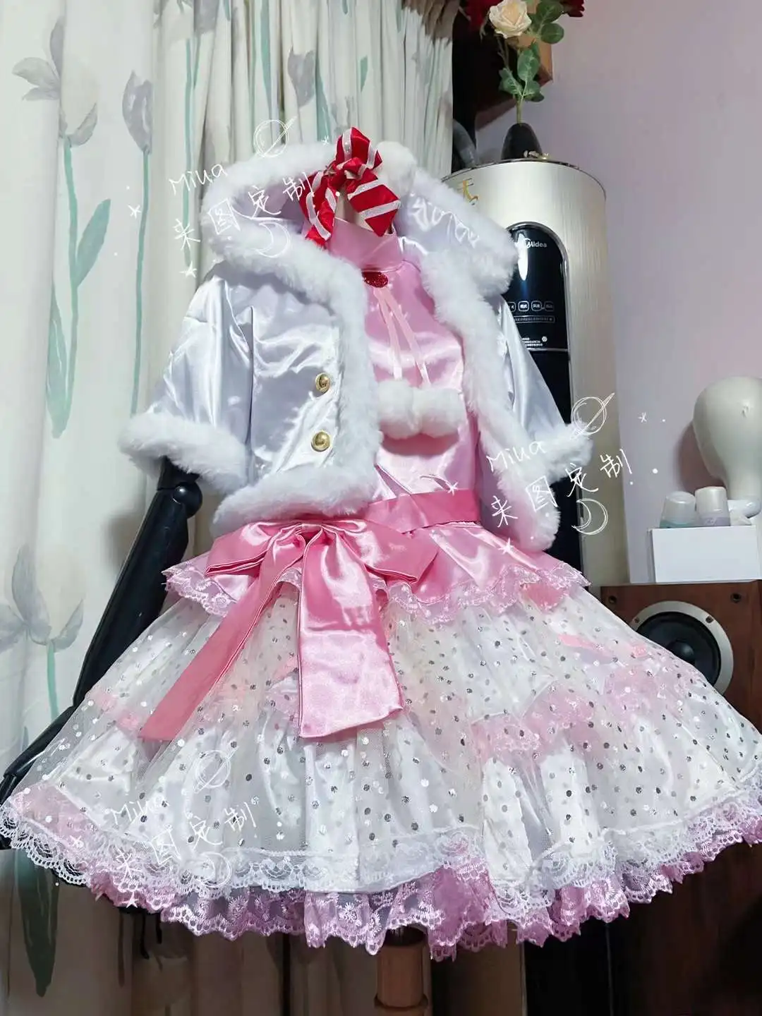 

COSMART [под заказ] LoveLive! Милое Платье Лолиты Yazawa Nico Snow Halation, косплей костюм на Хэллоуин