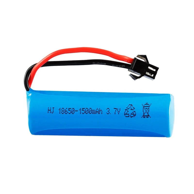 3 7v 1500mah 18650 li ion battery charger for remote control helicopter airplanes car boat gun toy 18650 3 7v battery sm plug free global shipping
