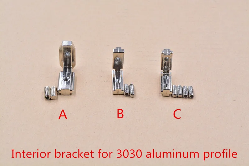 Т образный угловой разъем типа L 90 градусов алюминиевый профиль 3030 внутренний