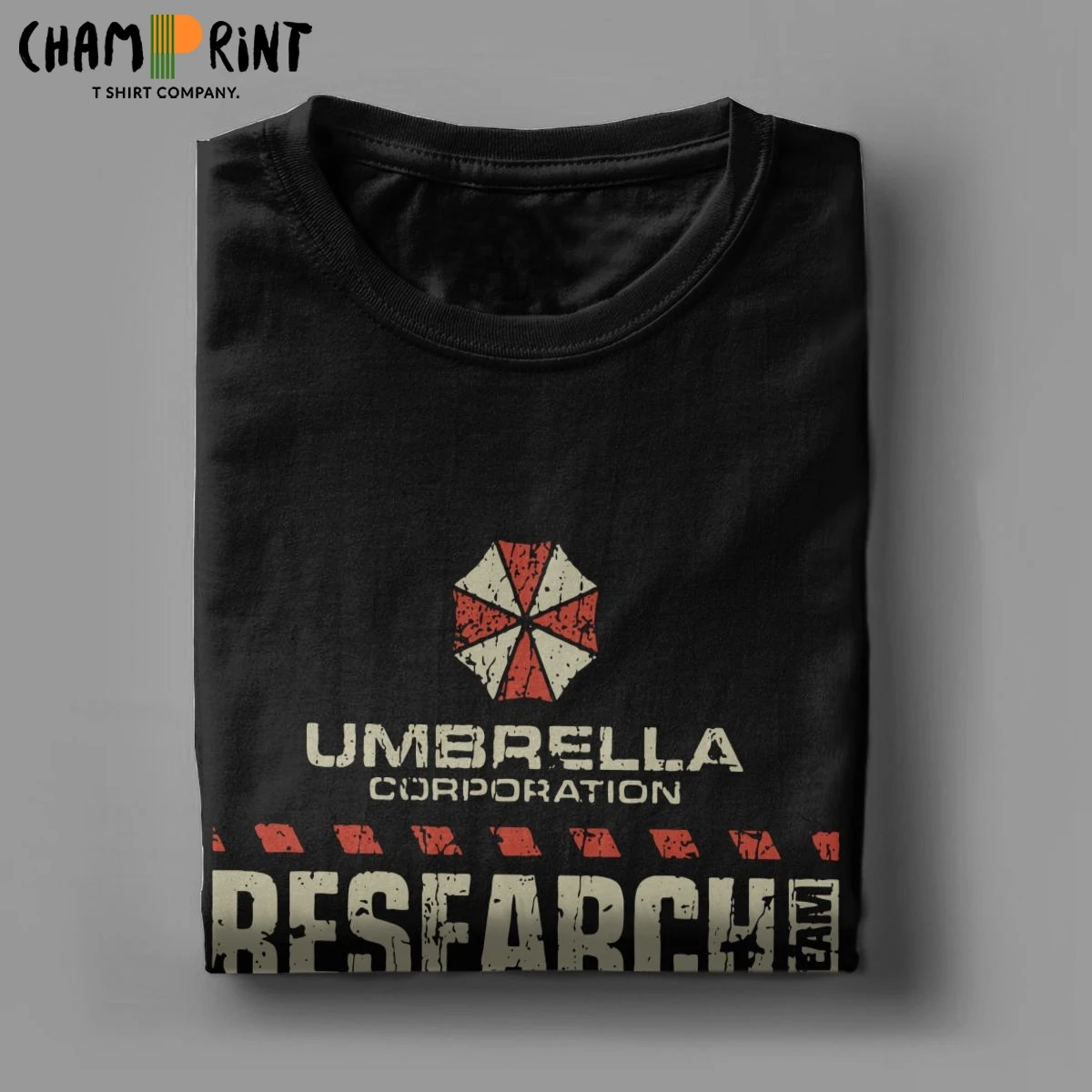 Мужская футболка Umbrella Corp Arklay Lab Повседневная с круглым вырезом короткими