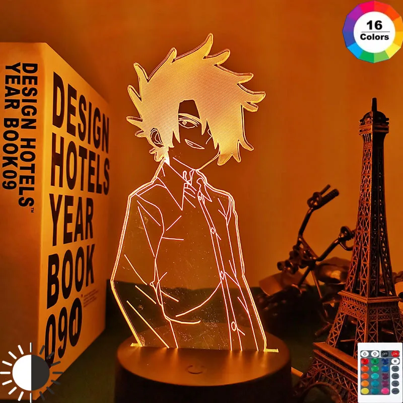 Japanese Manga The Promised Neverland Emma Figure Led Night Light for Home Room Decor Kids Child Nightlight Bedside Desk Lamp
Japanese Manga The Promised Neverland Emma Figure Led Night Light for Home Room Decor Kids Child Nightlight Bedside Desk Lamp