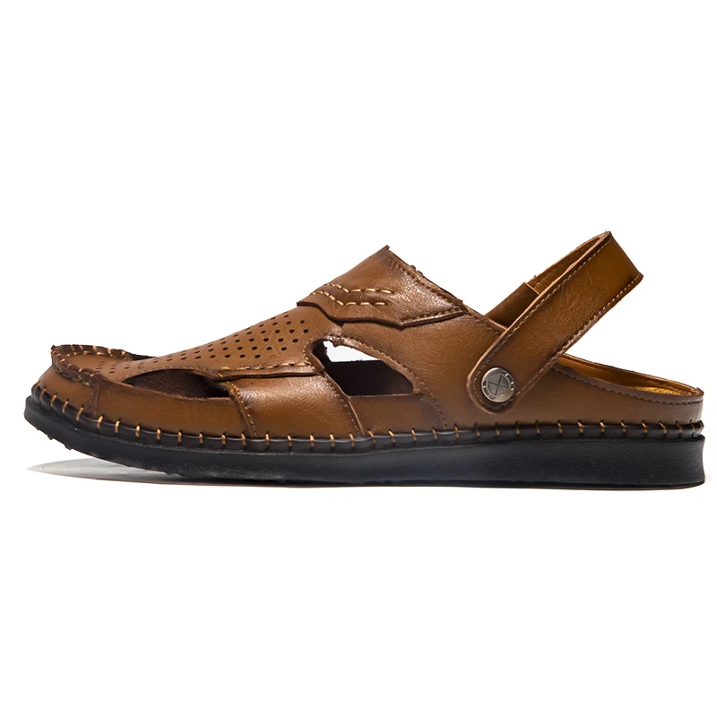 

sandalsslippers safety outdoor men sandali slides sandals-men leather size sandalle sandalet homme sandels sandalias de cuero