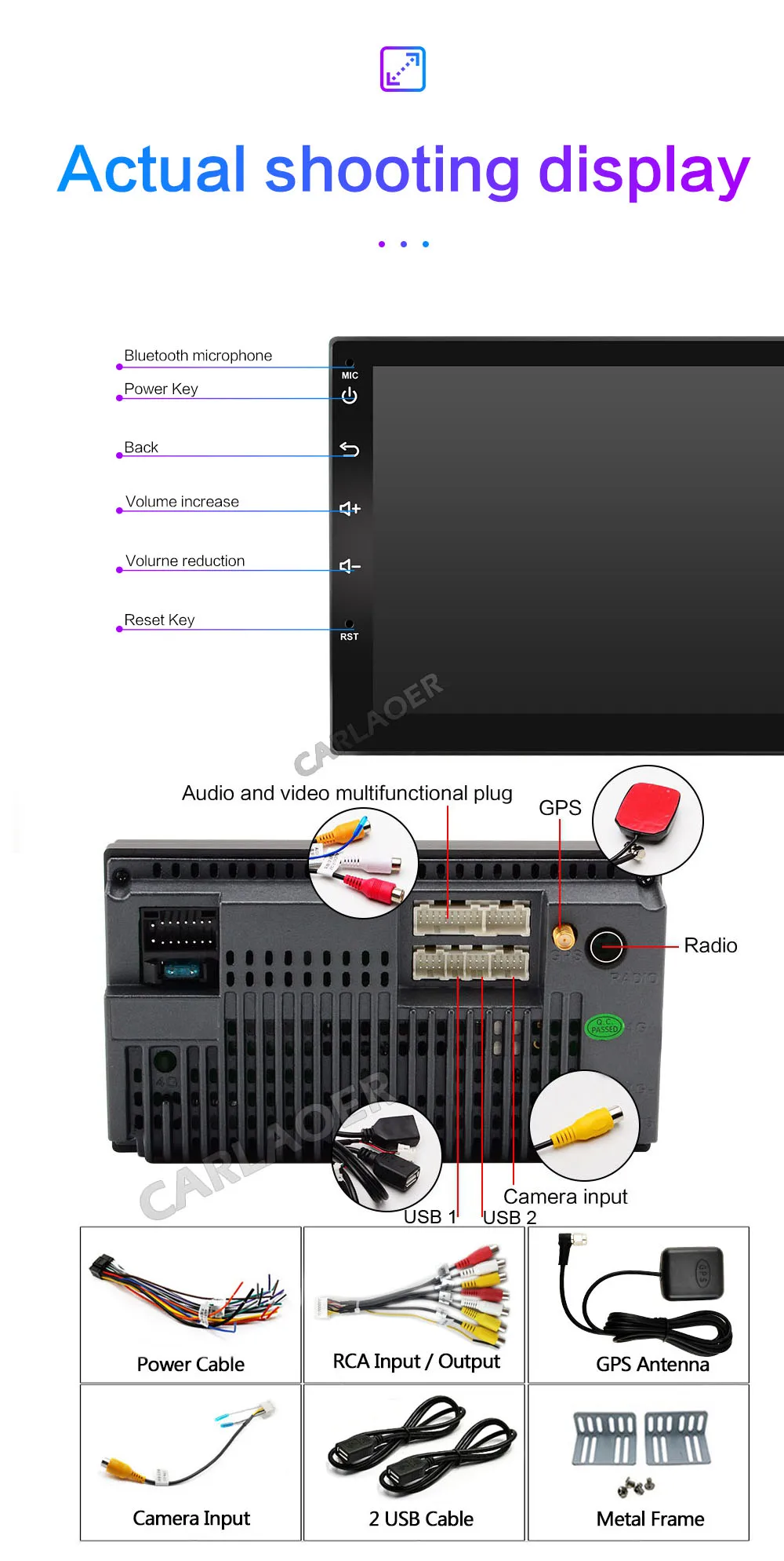 2 din автомагнитола gps android мультимедиа 2din автомобильный видео плеер gps wifi для TOYOTA Nissan Toyota hyundai Polo автомобиль Volkswagen Kia Ford