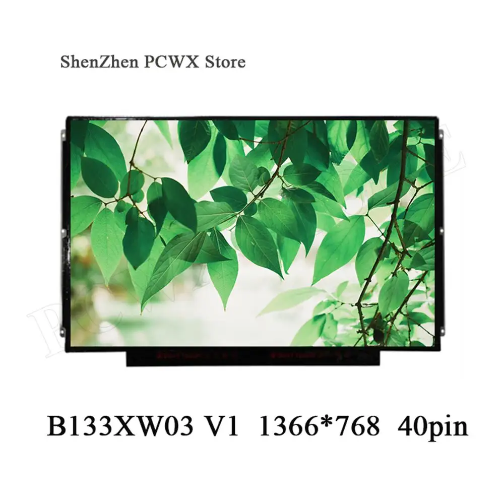 B133XW03 V1 для AUO дисплей 13 3 дюймов 1366*768 LVDS 40pin ЖК Светодиодная панель 100% тестовый