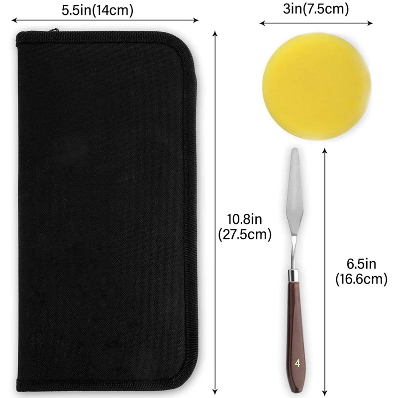 15 шт Кисти для акриловых красок набор акрил акварель и гуашь кисти рисования