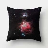 galaxy pillow cover planet space solar system earth moon pluto cover home decorative cotton pillow case for couch chair