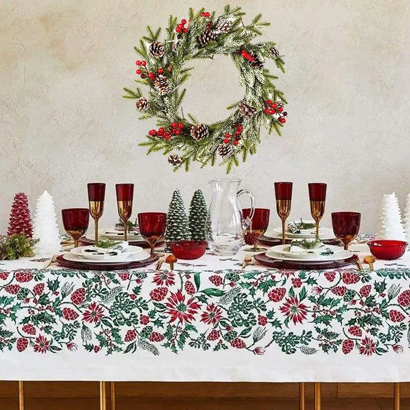 

Artificial wreath rostesque Door Decoration Garland Wall Hanging Home Decoration Decor about 50 cm for wedding or party