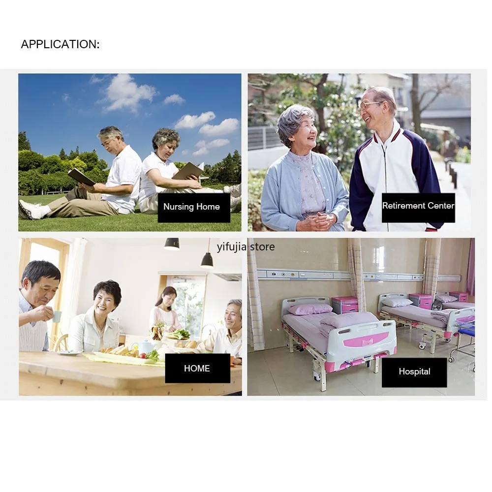 

2pcs Panic Button RF 433mhz SOS Bracelet Emergency Button for Elderly Alarm Watch Old People GSM Home Security Alarm System