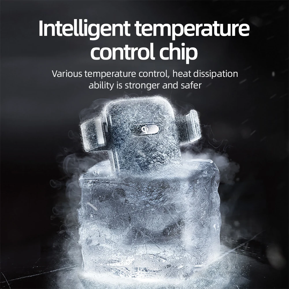 Автомобильный держатель для телефона 15 Вт Qi беспроводное автомобильное зарядное