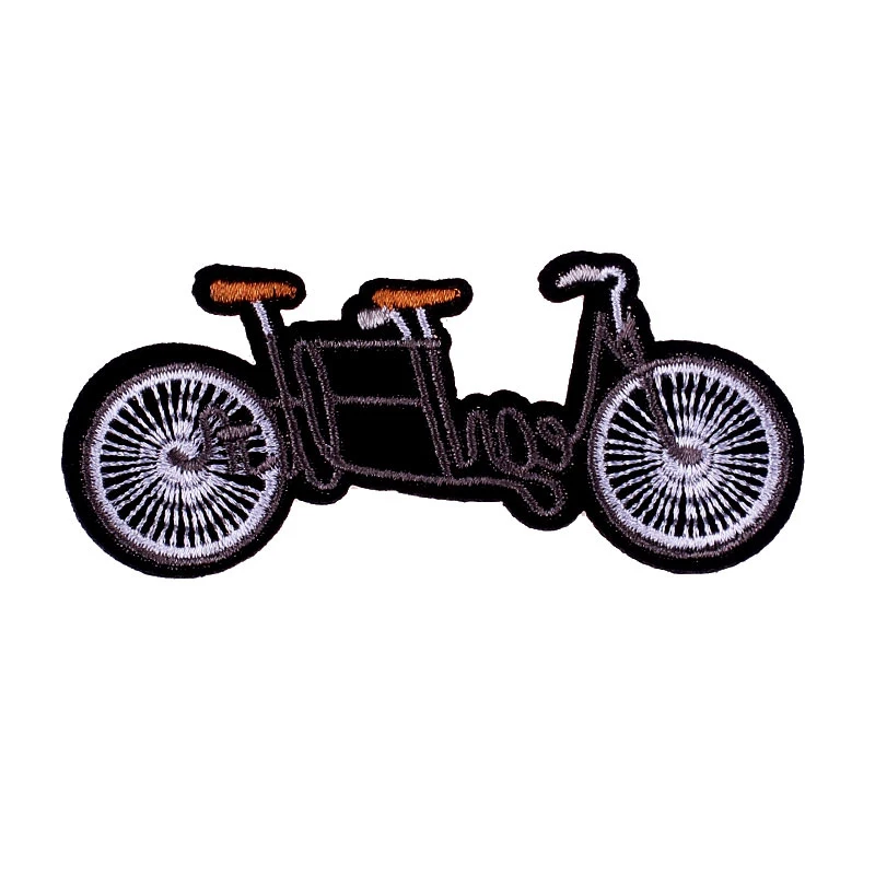 Prajna наклейки на мотоцикл мультфильм вышитые патчи для одежды экскаватор