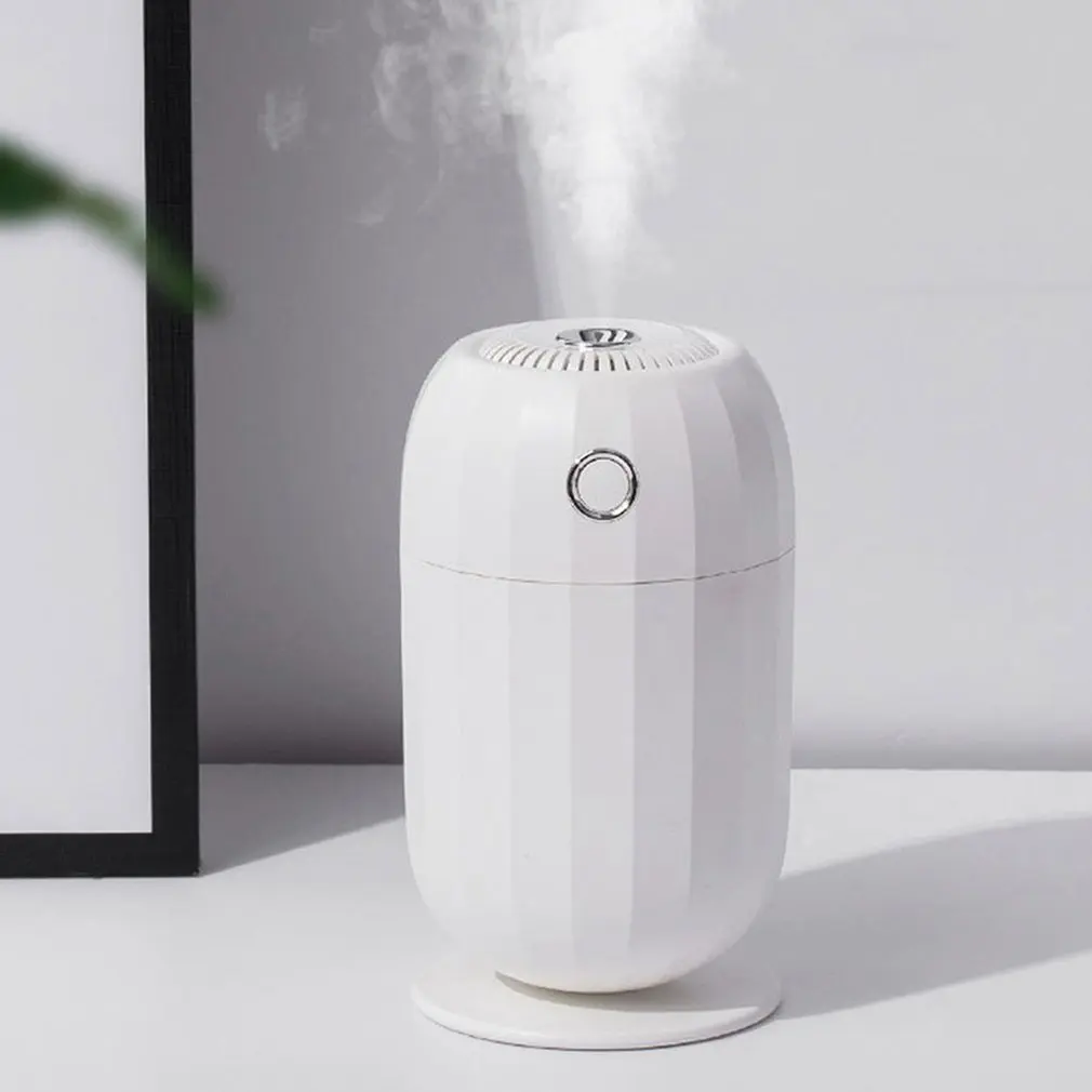 

Mini Exquisite USB Light Humidifier Portable Small Air Aroma Diffuser White Portable Small Charging Humidifier