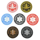 Детские медицинские пластыри для экстренных медицинских техников, парамедический армейский значок, пластырь с крючками из ПВХ для куртки и рюкзака