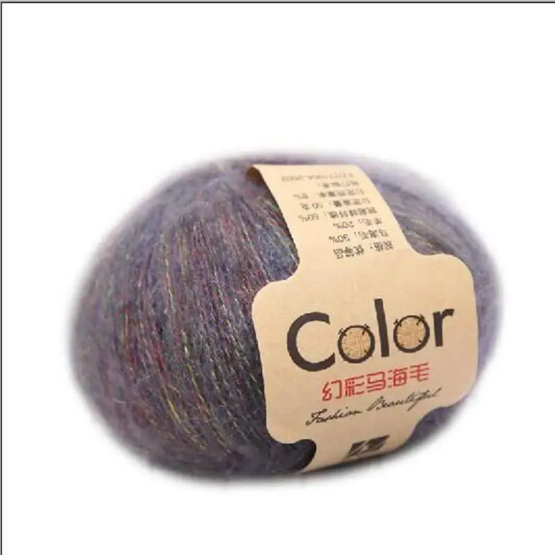 Высококачественная натуральная мохеровая пряжа из Южной Африки для ручного