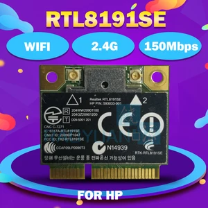 Realtek RTL8191SE 150Mbps Half Mini PCI-Express Wifi Card SPS:593533-001 for HP CQ42 G42 G62 G72 4520S 4720S 4325S 4326S CQ56