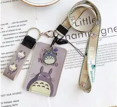 Бейдж из искусственной держатель для карт с мультяшным рисунком Мой сосед Тоторо