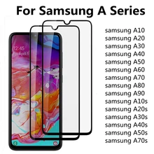 3PCS Tempered Glass for Samsung Galaxy A10 A20 A30 A40 A50 A70 A80 A90 Screen Protector for Samsung A10s A20s A30S A50S glass
