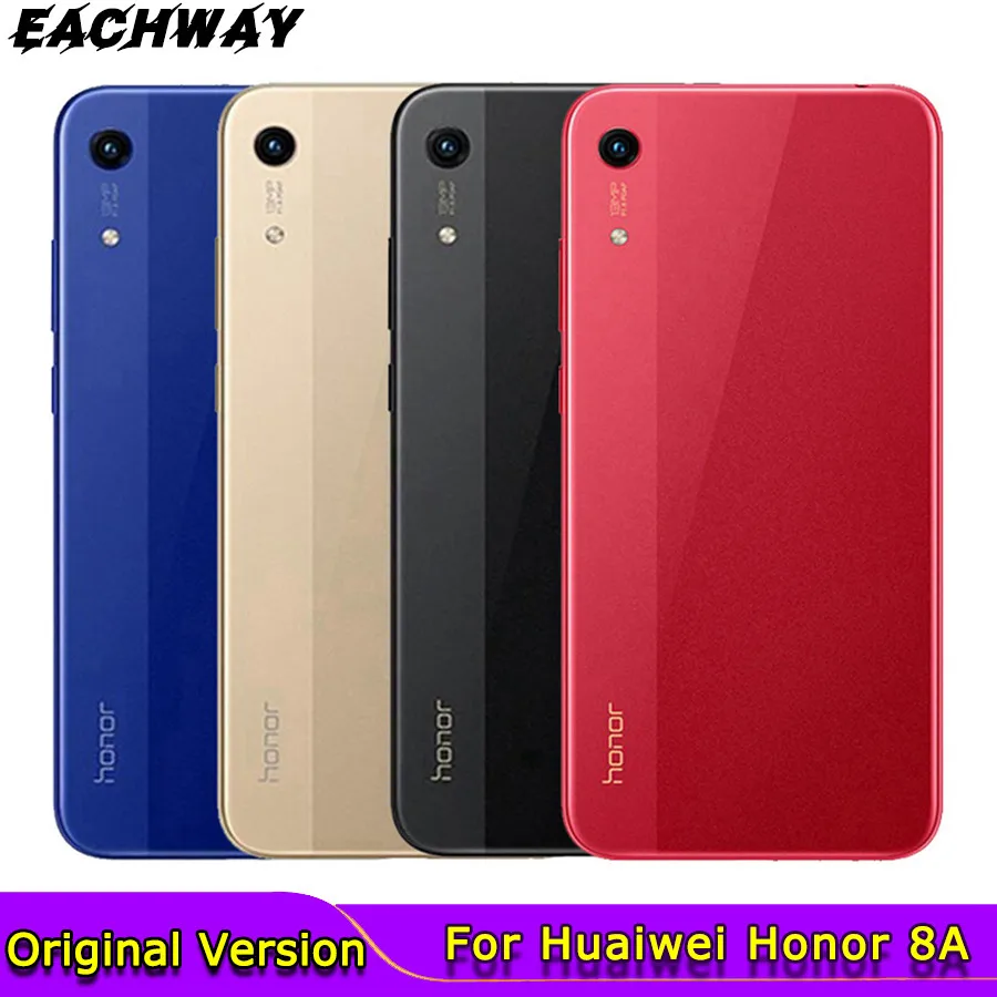 Для Huawei Honor 8A крышка батареи заднее стекло Pro задняя дверь Play корпус