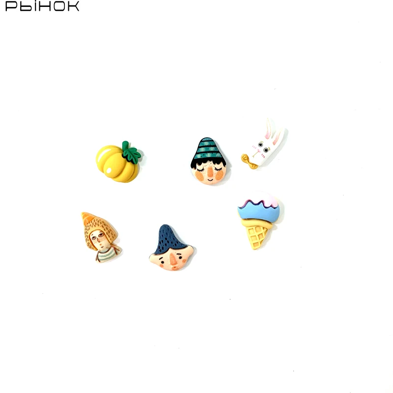 3D Трехмерная Смола водостойкая Милая мультяшная наклейка термос пластиковая