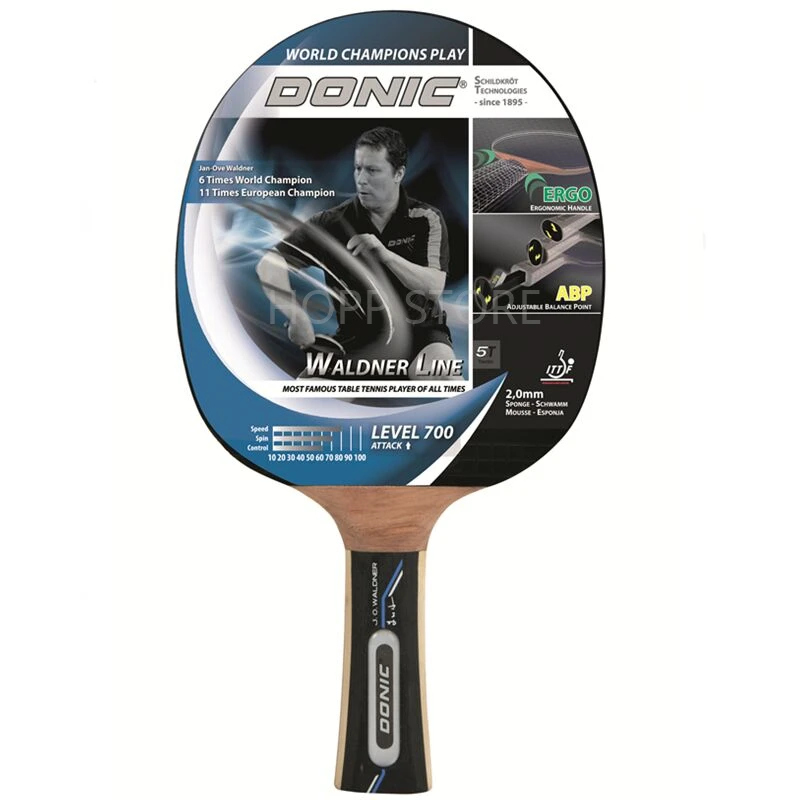 

DONIC WALDNER Line 700 WORLD CHAMPIONS PLAY Table Tennis Racket Original DONIC Ping Pong Bat Paddle