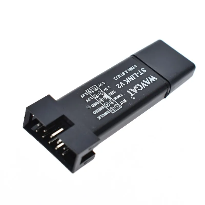 Симулятор загрузки ST-Link V2 stlink mini STM8STM32 с крышкой | Электронные компоненты и