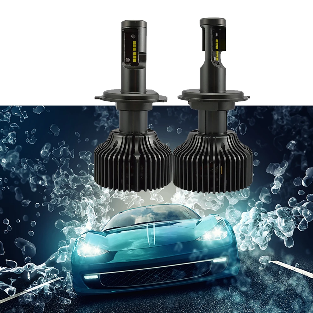 Светодиодная лампочка в автомобиль H4 H7 6000K H8 H9 H11 H16 9005 HB3 9006 HB4 9004 9007 Мотоцикл