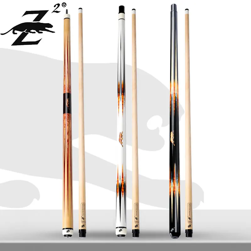 

PREOAIDR 3142 Z2 SE Pool Cue Stick Billiard 10/11.75/13mm Tip Maple Shaft Smooth Wrap With Case With Joint Protector Uni-loc