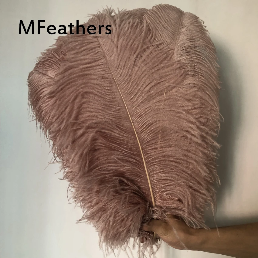 50 шт./лот окрашенные кожаные розовые страусиные перья Свадебные Центральный дом