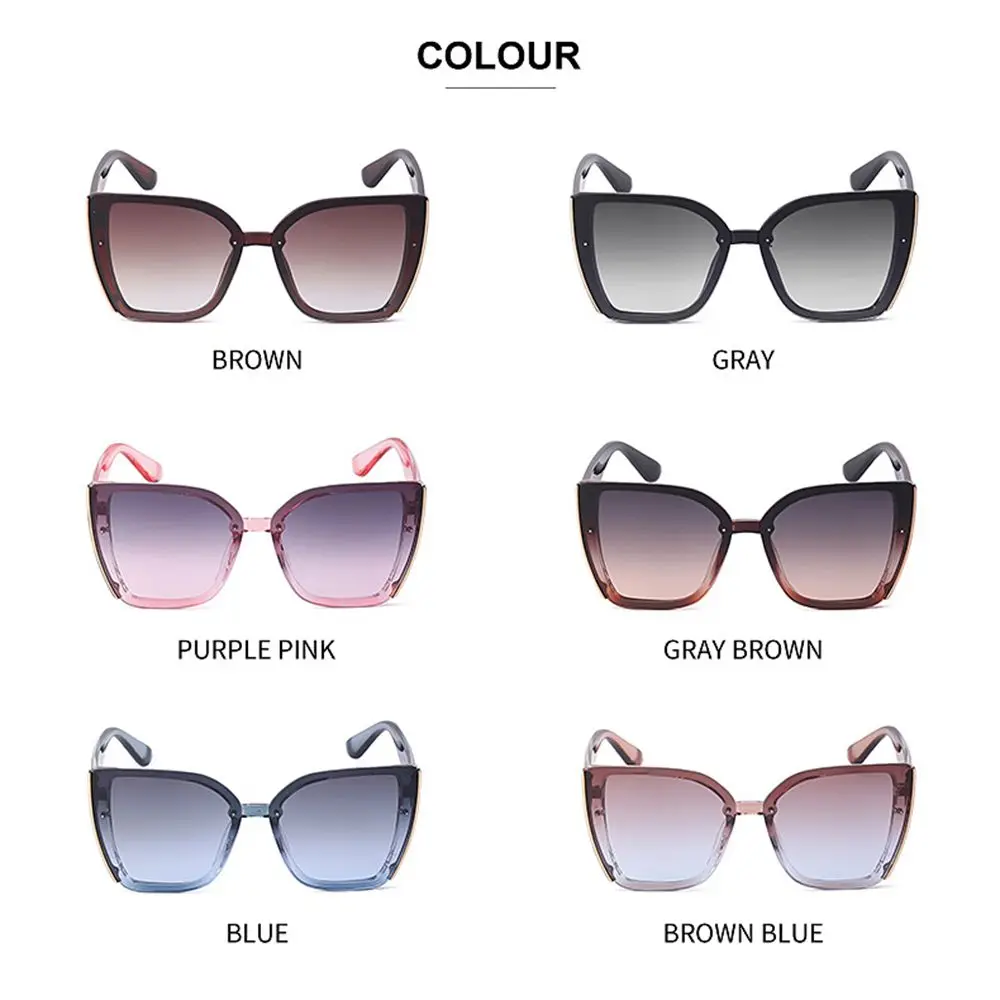 Солнцезащитные очки кошачий глаз для мужчин и женщин UV400 | Аксессуары одежды