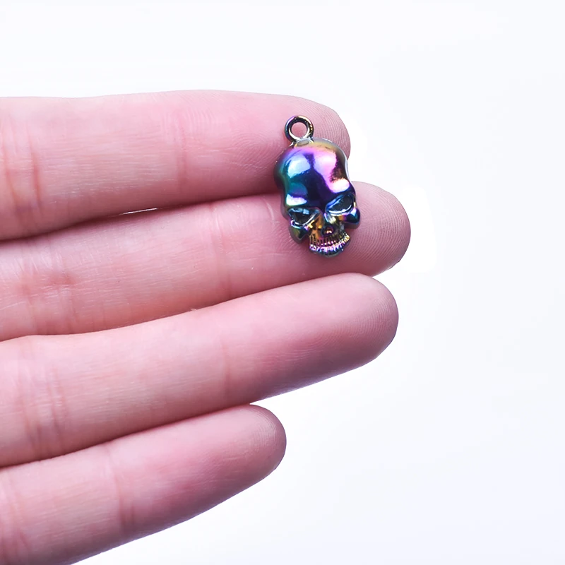 

1pcs Skull Flower Necklace For Women Men Jewelry 2021 Hip Hop Necklace Punk Accessories Chain Around The Neck Choker Couple Gift