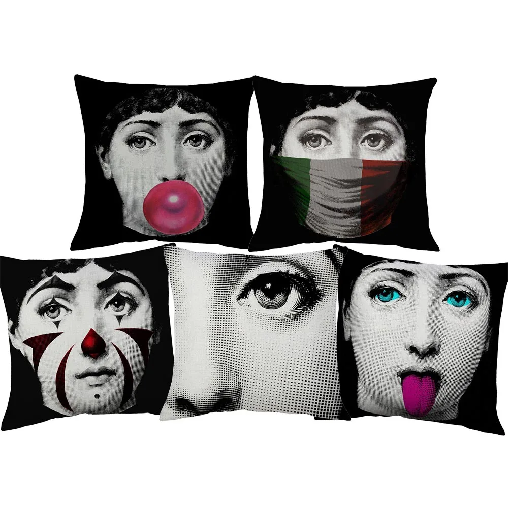 Декоративный чехол для подушки 45x45 см