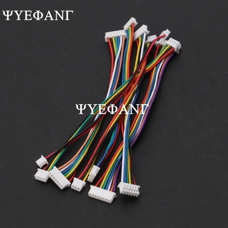 5 шт. коннектор кабеля 1 25 мм 28AWG JST Двойные электронные разъемы для проводов