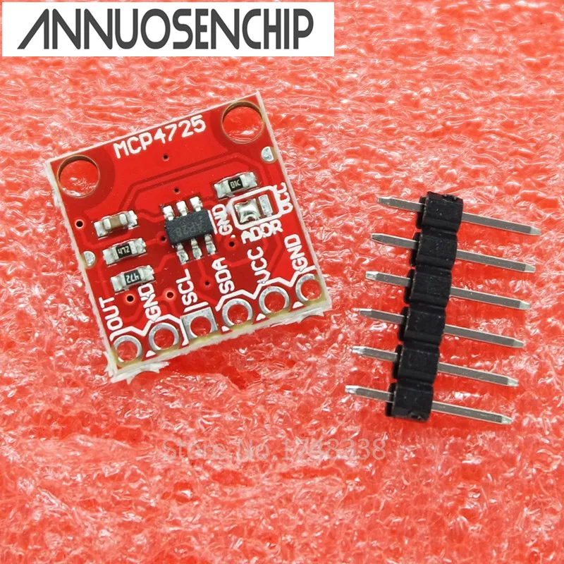 MCP4725 ЦАП Плата разработки модуля прерывания 12 бит I2C IIC интерфейсный модуль EEPROM